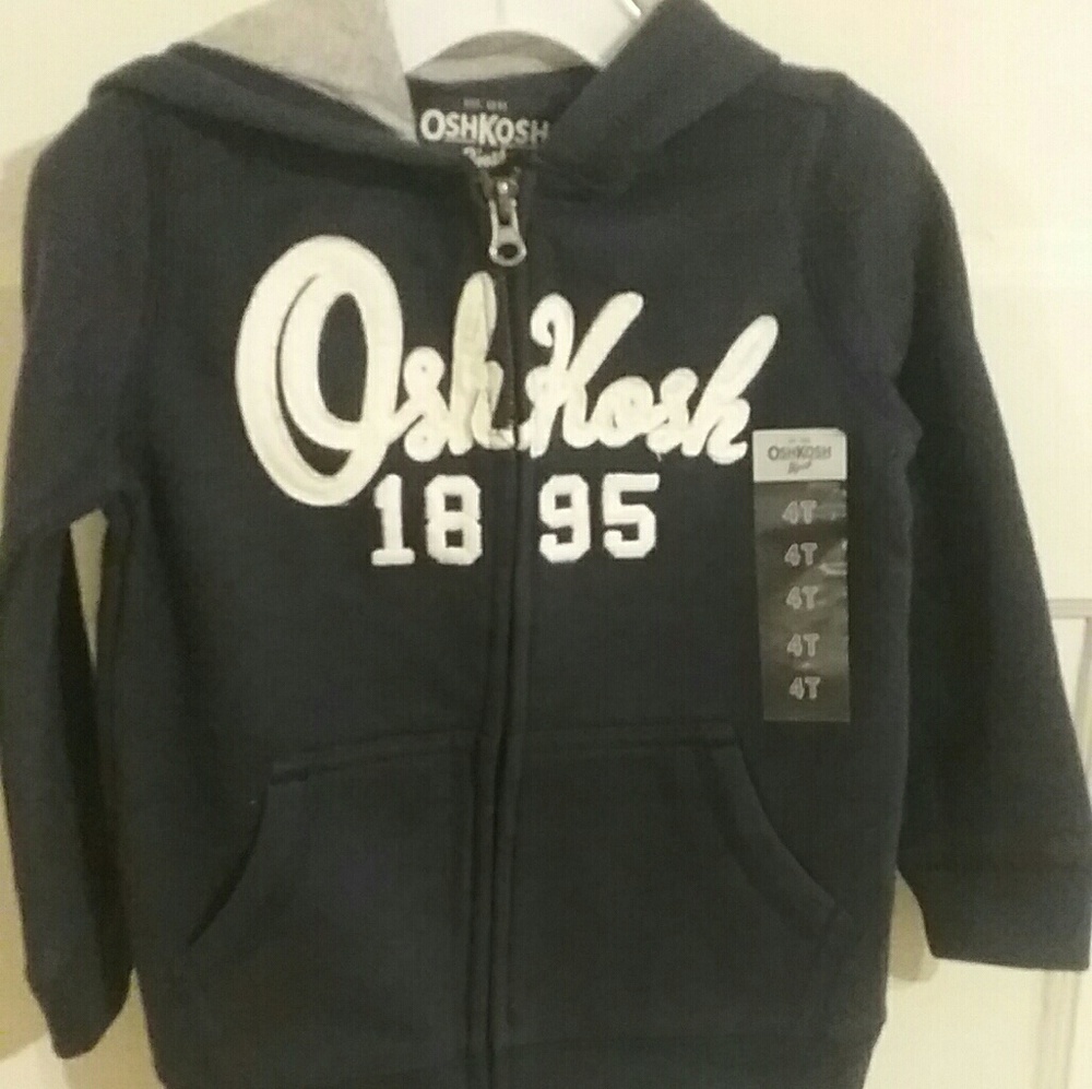 OshKosh B'gosh 1895, 4T, hooded jackey